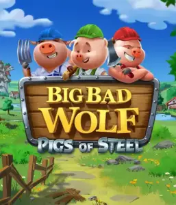 Embark on the thrilling twist of Big Bad Wolf: Pigs of Steel by Quickspin, highlighting cutting-edge visuals with a cyberpunk take on the beloved fairy tale. Witness the big bad wolf and the heroic pigs in a new light, equipped with mechanical gadgets, neon lights, and steel towers. Perfect for players interested in sci-fi slots with engaging gameplay mechanics and high win potential.